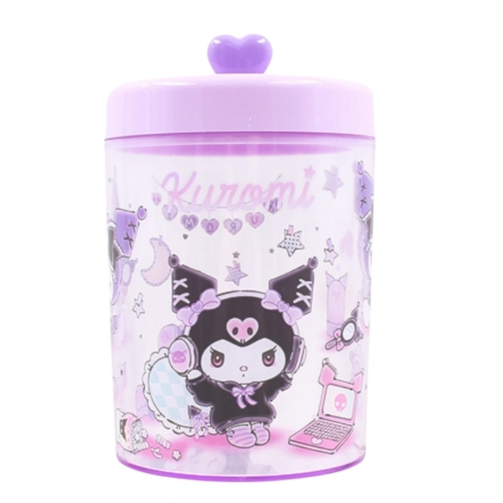 Sanrio Kuromi Night In Series Round Storage Canister with Lid